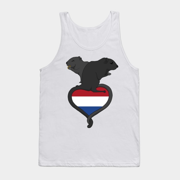 Gerbil Netherlands (dark) Tank Top by RampArt